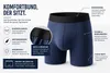 5 Herren Boxershorts Baumwolle Unterhosen - M - Colour 2021 Produktbild-Vorschau 4