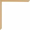 A corner of a wooden picture frame on a white background. Produktbild-Vorschau