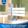 Jopassy Badewannenaufsatz Duschwand Faltwand Badewanne Produktbild-Vorschau 3