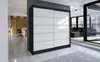 A modern living room with a large sliding door wardrobe. Náhled obrázku produktu