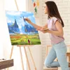 Belle Vous 3 Stk Leere Leinwände zum Bemalen – 60 x 60 cm – Produktbild-Vorschau 4