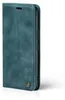A teal flip phone case is shown from the side against a white background. Produktbild-Vorschau
