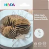 HEYDA Wabendekor-Set "Waben-Kugeln" natur 3 Stück Produktbild-Vorschau 1