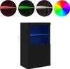 vidaXL, meuble TV LED, 60,5 x 37 x 100 cm, panneaux de Voir les images du produit 4