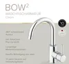 Waschtischarmatur Lenz BOW² Chrom – 360° schwenkbar, Pop-Up Produktbild-Vorschau 11