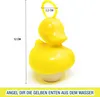 Enten Angeln | 16x gelbe Entchen mit Öse & Gewicht | Inkl. Produktbild-Vorschau 4
