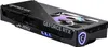 A close-up, angled view of a high-performance graphics card, showcasing its cooling system and branding. Produktbild-Vorschau