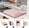 CASARIA® Hocker mit Stauraum Samt Faltbar inkl. Füßen Produktbild-Vorschau 5