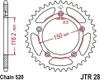 Kettenrad 42 Zähne Teilung 520 Typ JTR28 SCHWARZ für Produktbild-Vorschau 2