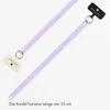 Selencia Handykette Handgelenk - Lila Produktbild-Vorschau 5