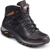 A single brown hiking boot is shown against a white background. Voir les images du produit