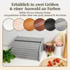 Creative Home Grau Brotkasten Holz | 38 x 28,5 x 17,5 cm | Produktbild-Vorschau 7
