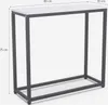 Konsolentisch modern Eingang aus Metall 80x30x75cm Nigel - Produktbild-Vorschau 9