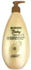 A product shot of a bottle of Garnier Body Beauty Oil lotion with a pump dispenser. Produktbild-Vorschau
