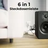 deleyCON 6-fach Steckdosenleiste einzeln schaltbar 1,4m - Produktbild-Vorschau 4