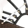 vidaXL Outdoor-Loungebett mit Dach Poly Rattan Braun Produktbild-Vorschau 3