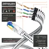 Cavo patch a nastro Primewire CAT 8 con guaina in cotone - Anteprima dell’immagine prodotto 3