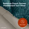 CASABEL Couette Hiver Ultra Chaude Sherpa 600g/m², Voir les images du produit 4