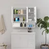 CLIPOP Badezimmerspiegelschrank, Wandmontage mit Produktbild-Vorschau 4