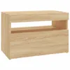 vidaXL TV-Schrank mit LED-Leuchten Sonoma-Eiche 60x35x40 cm Produktbild-Vorschau 4