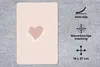 MuchoWow® Mauspad Mousepad Sommer - Herz - Rosa 18x27 cm - Produktbild-Vorschau 2
