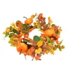 Couronne d'automne avec citrouilles Ø25 cm Voir les images du produit 2