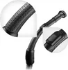 Close-up views of a black vacuum cleaner hose and attachments. Podgląd zdjęcia produktu