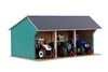 Kids Globe, cobertizo/granero para tractor, modelo pequeño, Vista previa de la imagen del producto 4