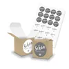 itenga SET "Schön dass du da bist" grau (Motiv100) 24x Produktbild-Vorschau 1