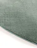 benuta Teppich Wohnzimmer Furry Grün ø 160 cm rund Produktbild-Vorschau 4