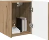 vidaXL TV-Wandschrank 2 stk. Kunsthandwerk Eiche Produktbild-Vorschau 3