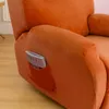 (Oranžová) Elastický sametový kryt křesla, kryt křesla, Náhled obrázku produktu 3