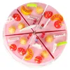 Cuisine de découpe de gâteau d'anniversaire 75 el. rose Voir les images du produit 7