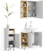 Badmöbel-Set Vicco Aquis Weiß 3 Teile, Model 36246 Produktbild-Vorschau 7