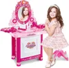 Beauty Kinder Schminktisch mit Hocker – Deluxe Dresser Produktbild-Vorschau 1
