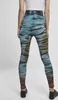 Leggings da donna Urban Classics Ladies Cotone Tie Dye High Anteprima dell’immagine prodotto 16
