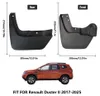 4‑teiliges Set Schmutzfänger – vorne und hinten – für Dacia Produktbild-Vorschau 3