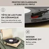 Auna Platine Vinyle, Tourne Disque Vinyle, Tourne-disques Voir les images du produit 5