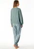 Schiesser Damen Schlafanzug lang 40  schwarz Stück Produktbild-Vorschau 8