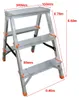 Schůdky Strend Pro DD3, 2x3 stupně, 125 kg, ALU, Náhled obrázku produktu 3