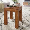 Tavolino in legno massiccio Wohnling 35 x 35 x 45 Sheesham; Anteprima dell’immagine prodotto 7