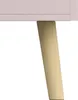 Close-up of a wooden leg attached to a pink surface. Náhled obrázku produktu