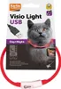 Karlie - Visio Light Led obojek pro kočky, 35 cm červený Náhled obrázku produktu 1