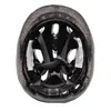 The inside of a black and gray bicycle helmet. Produktbild-Vorschau