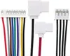 Collage of various wire connectors and cables. Produktbild-Vorschau
