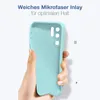 Hülle für Huawei P30 Pro Case Cover Bumper Silikon Softgrip Produktbild-Vorschau 2