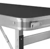 XINZI Opvouwbare messenstand 196x38x85cm, aluminium frame, Productafbeelding-voorbeeld 14