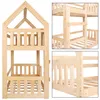 Springos® Lit d'enfant superposé 80 x 160 cm aspect maison Voir les images du produit 5