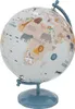 Kinderglobus, diametro 20 cm, base in metallo blu  - Anteprima dell’immagine prodotto 1