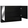 ZMH LED Bad Spiegelschrank aus MDF mit Beleuchtung Produktbild-Vorschau 6